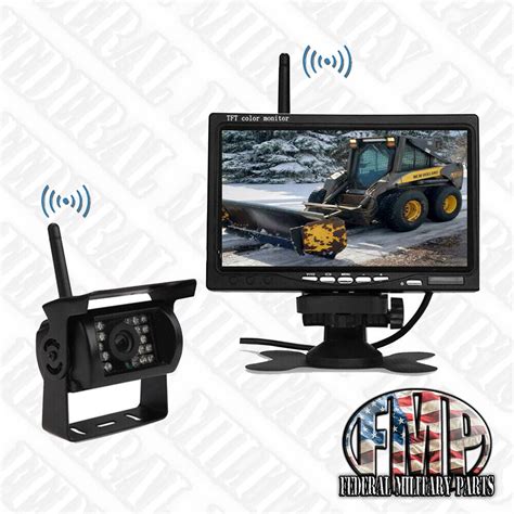 backup camera skid steer 5 in|skid steer backup camera kit.